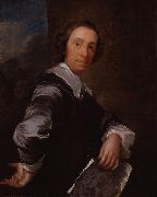 John Giles Eccardt Portrait of Richard Bentley oil painting artist